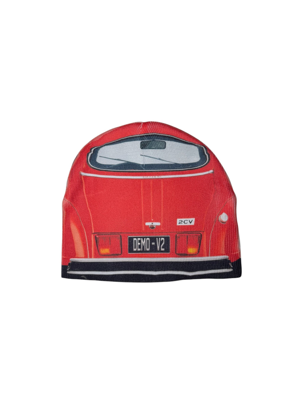 Bonnet n°287 : 2CV Rouge