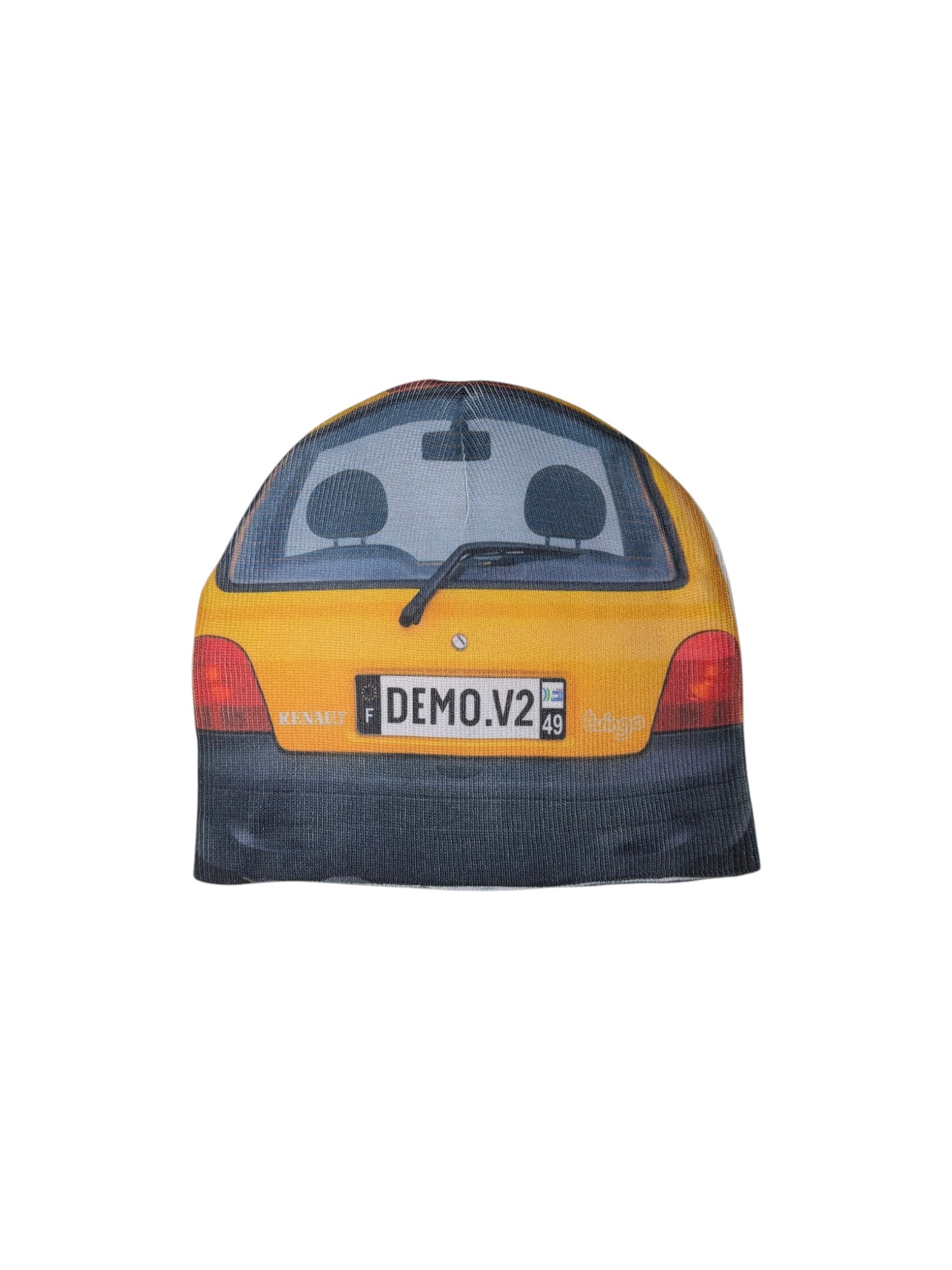 Cap no. 433: Yellow Renault Twingo
