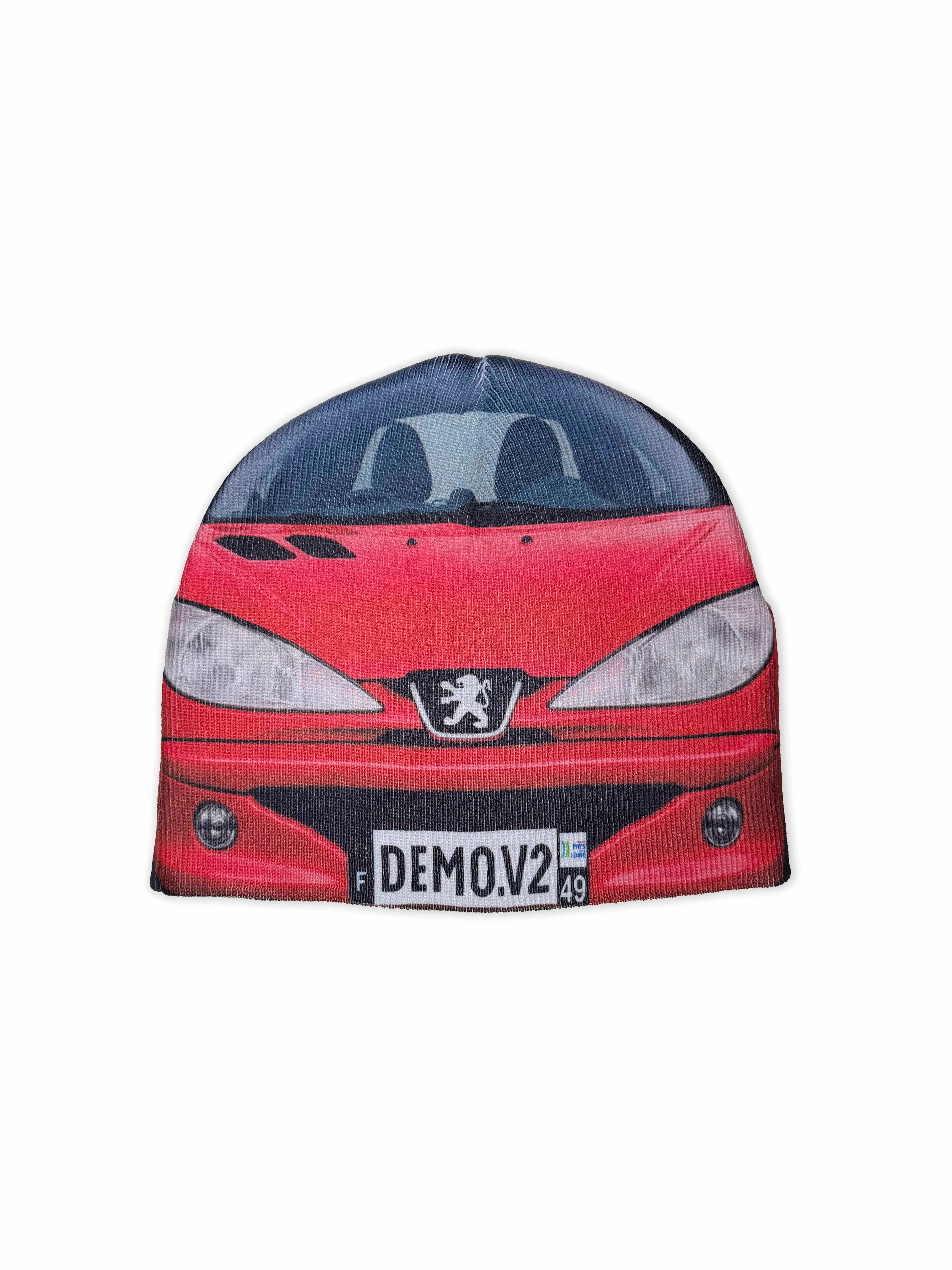 Bonnet n°124 : 206 HDI Rouge
