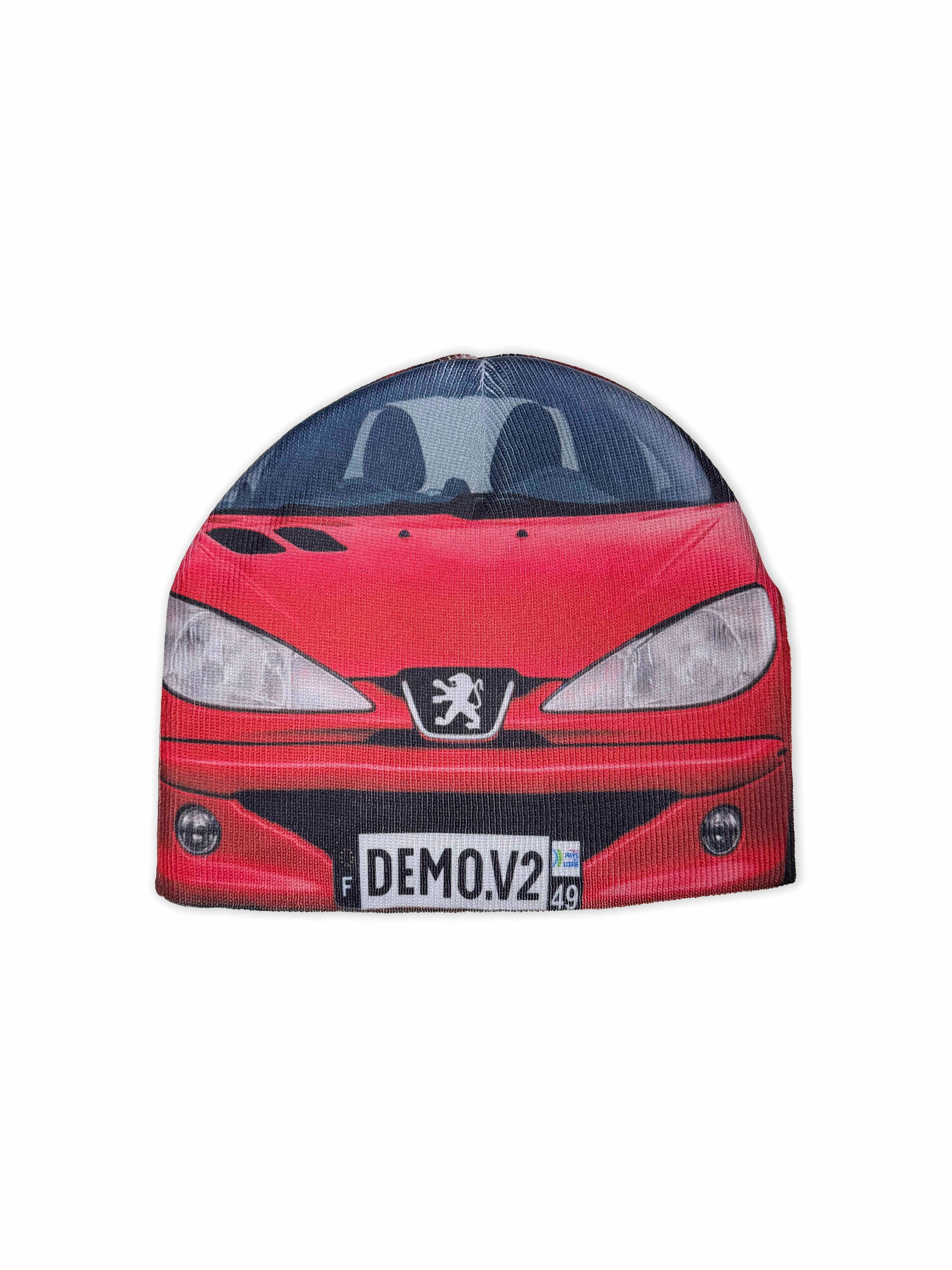 Bonnet n°125 : 206 HDI Rouge