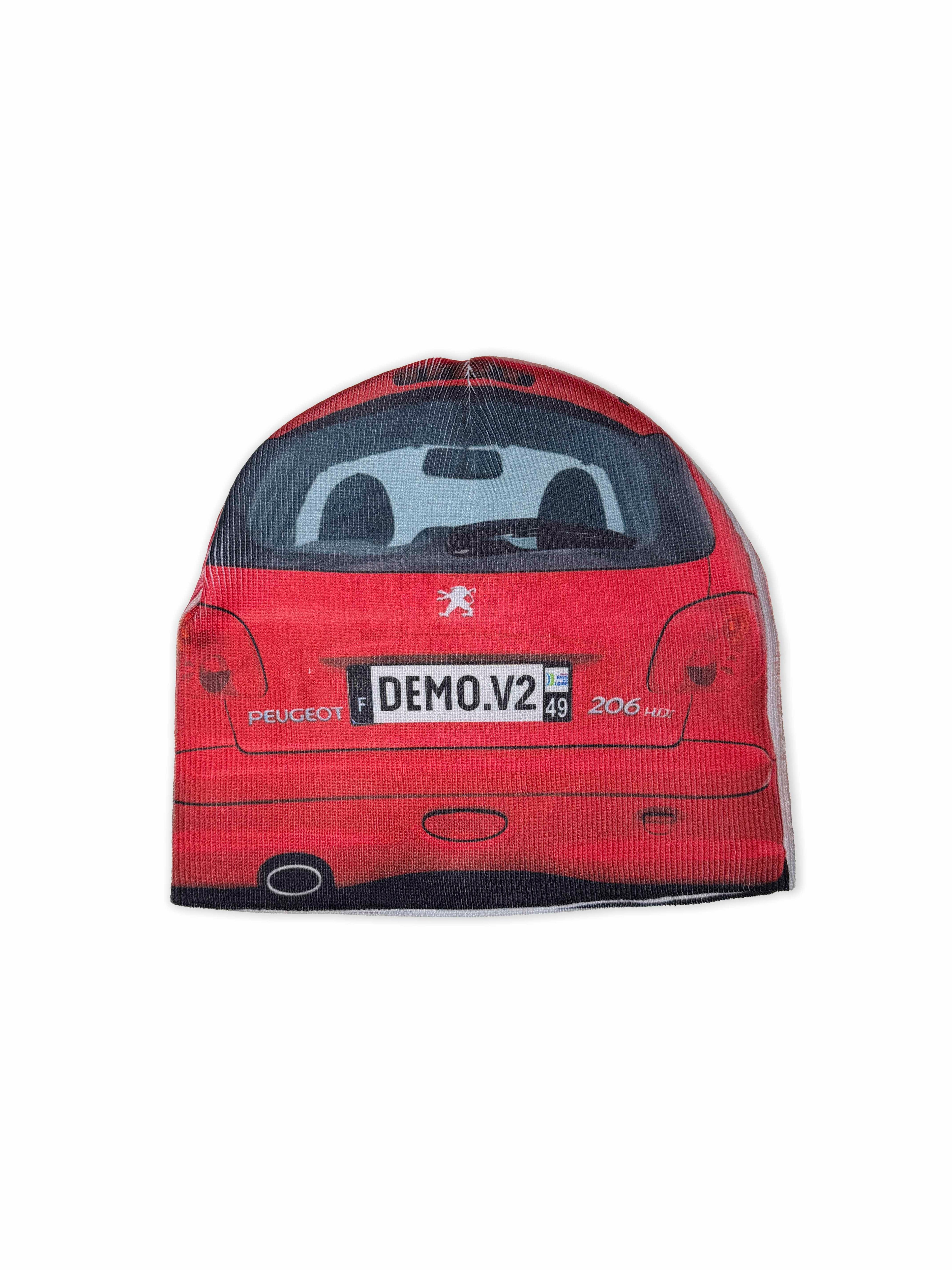 Bonnet n°126 : 206 HDI Rouge