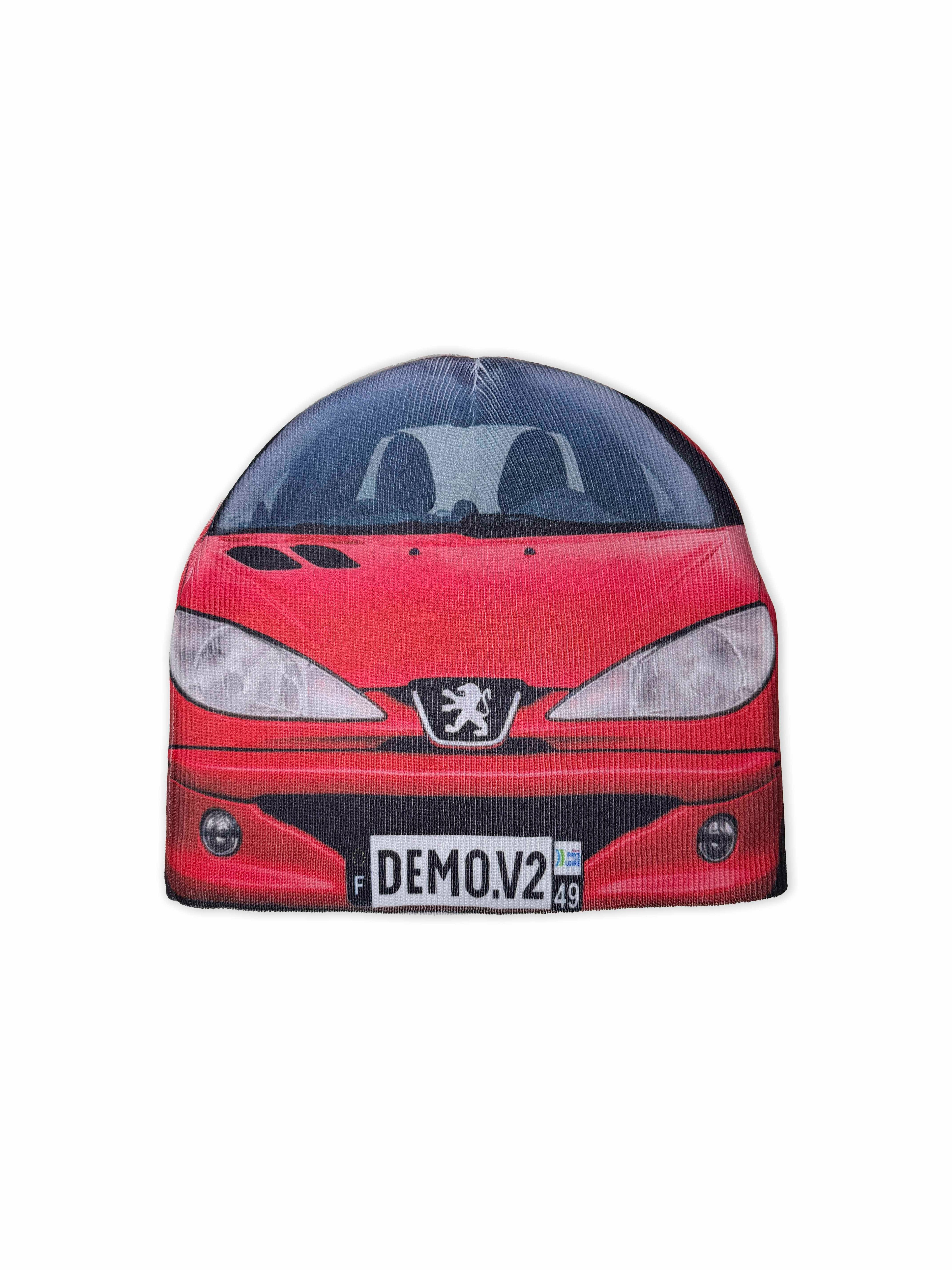 Bonnet n°126 : 206 HDI Rouge