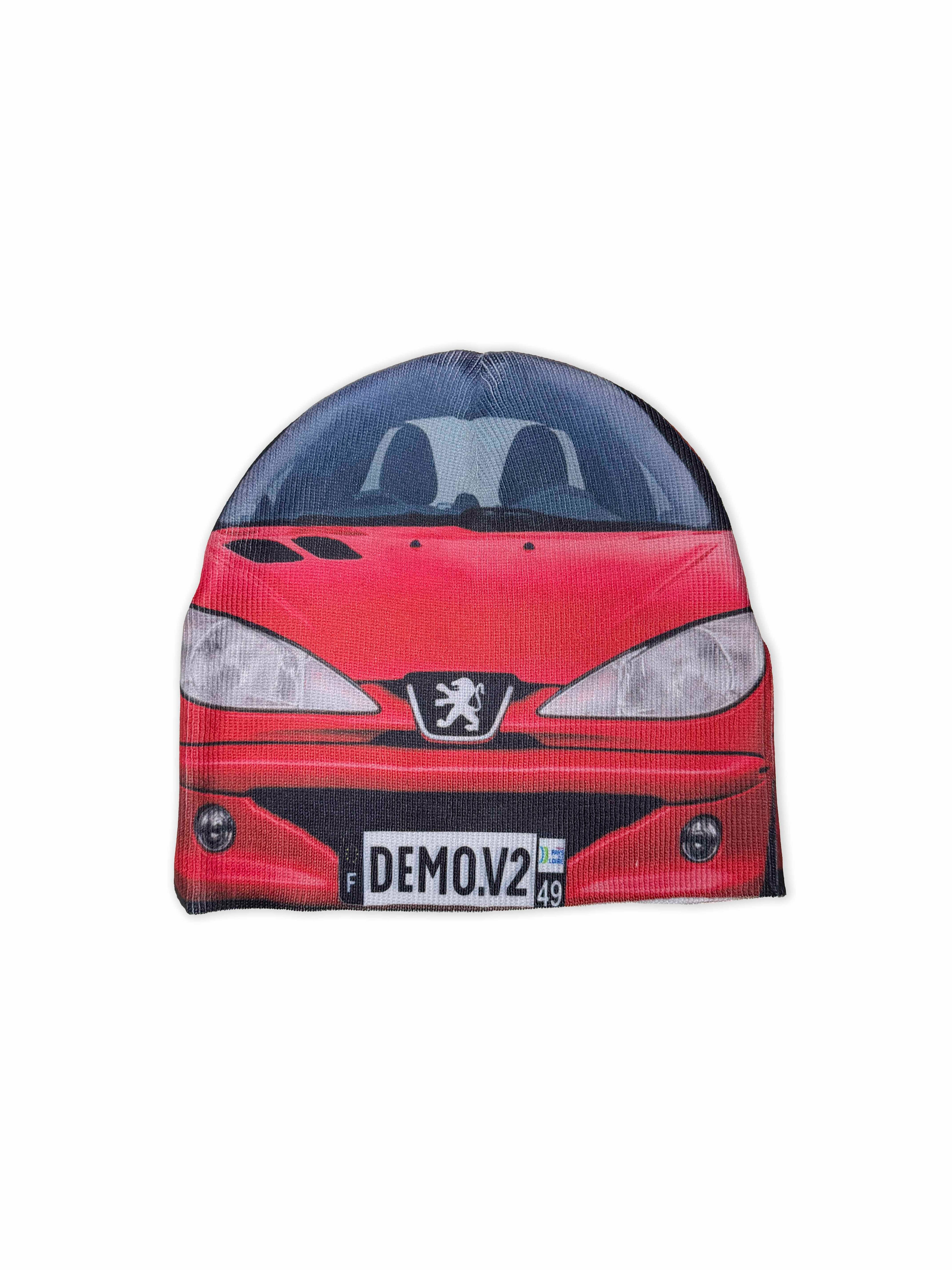 Bonnet n°127 : 206 HDI Rouge