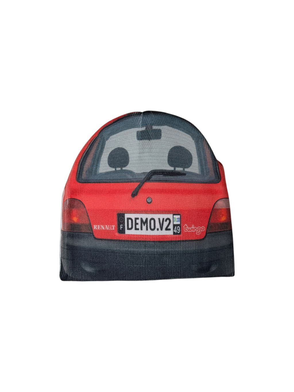 Beanie: Red Renault Twingo