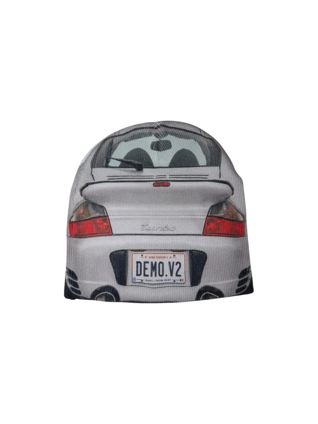 Beanie: Grey Porsche 911 Turbo