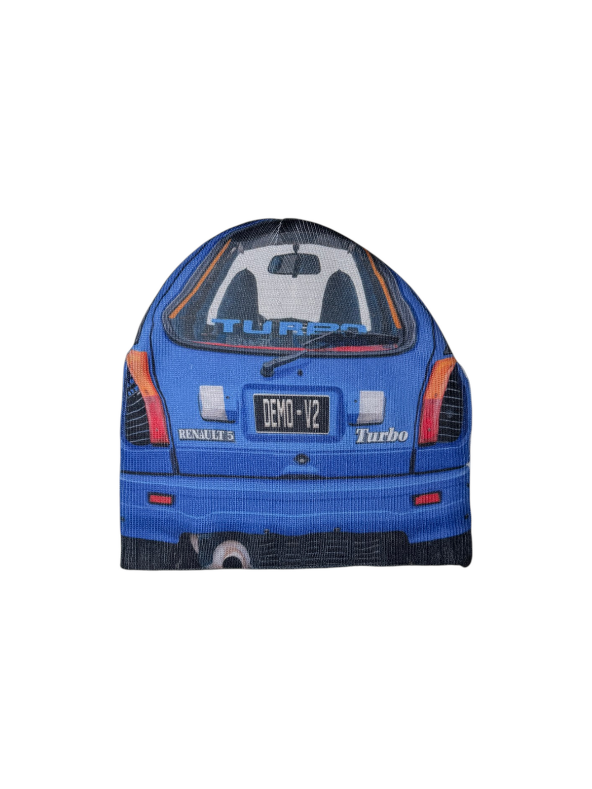 Beanie: Blue Renault Turbo 5