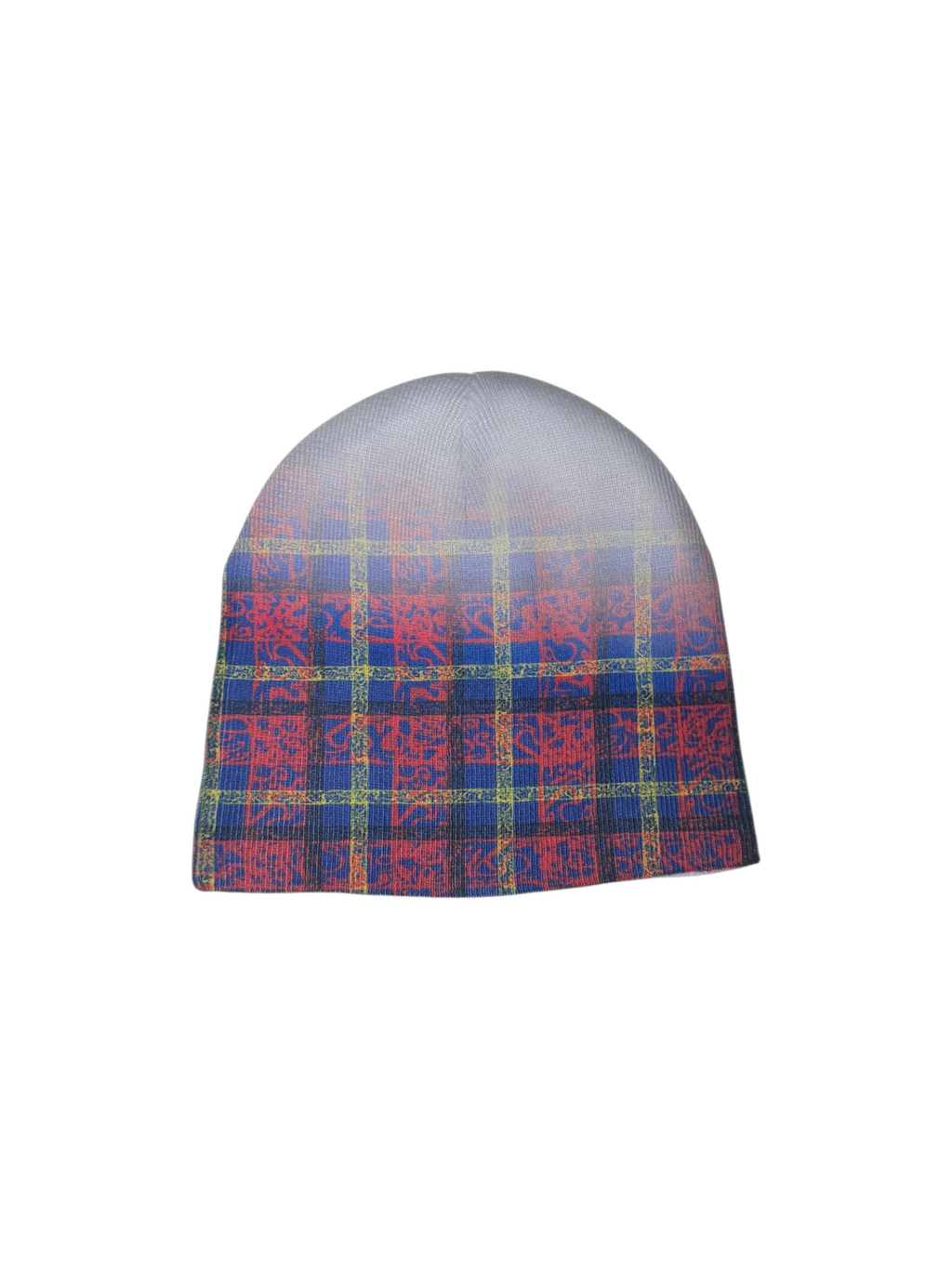 Beanie: Faded Tartan 2
