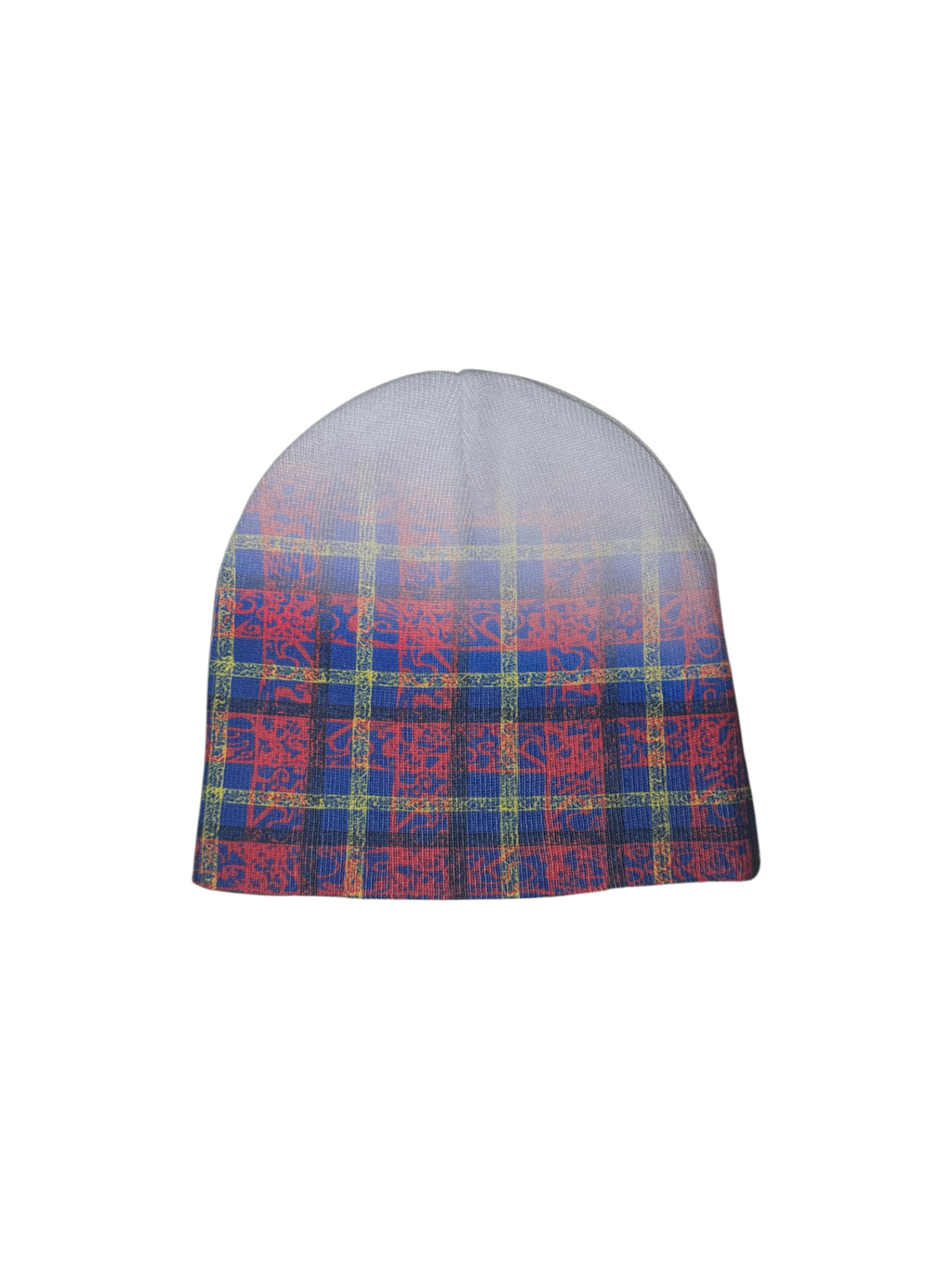 Beanie: Faded Tartan 2
