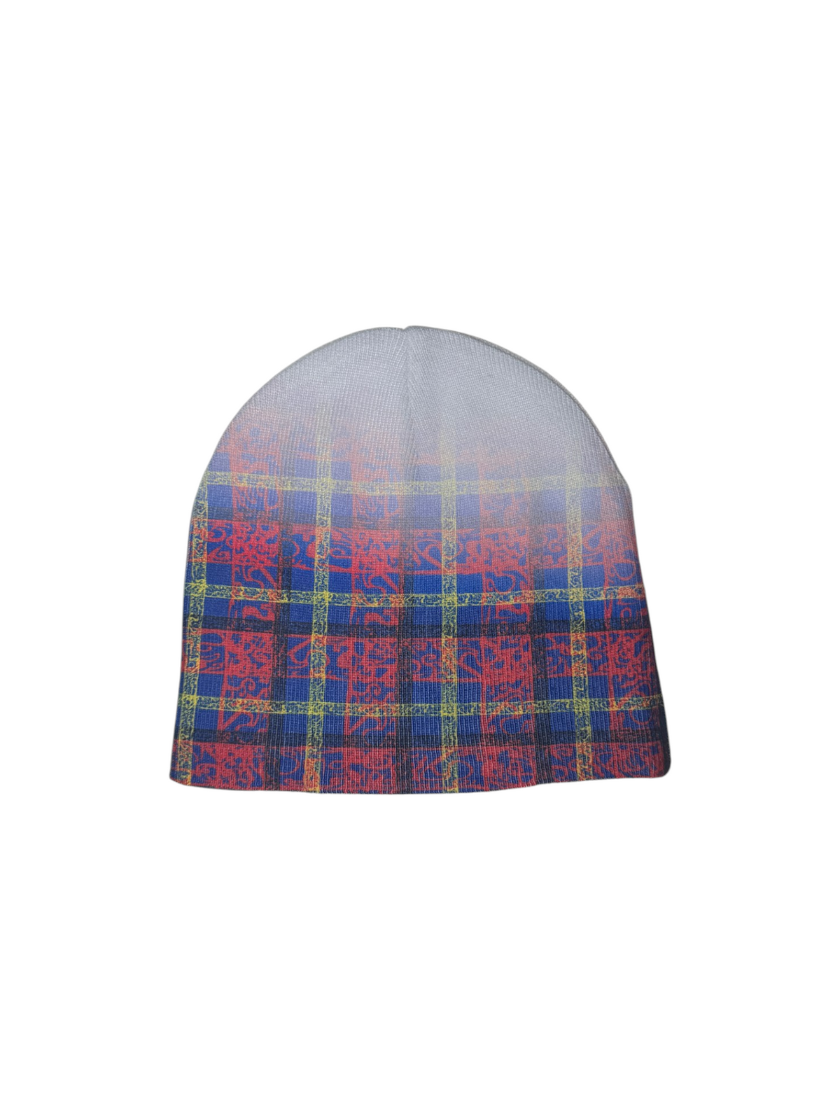 Beanie: Faded Tartan 2