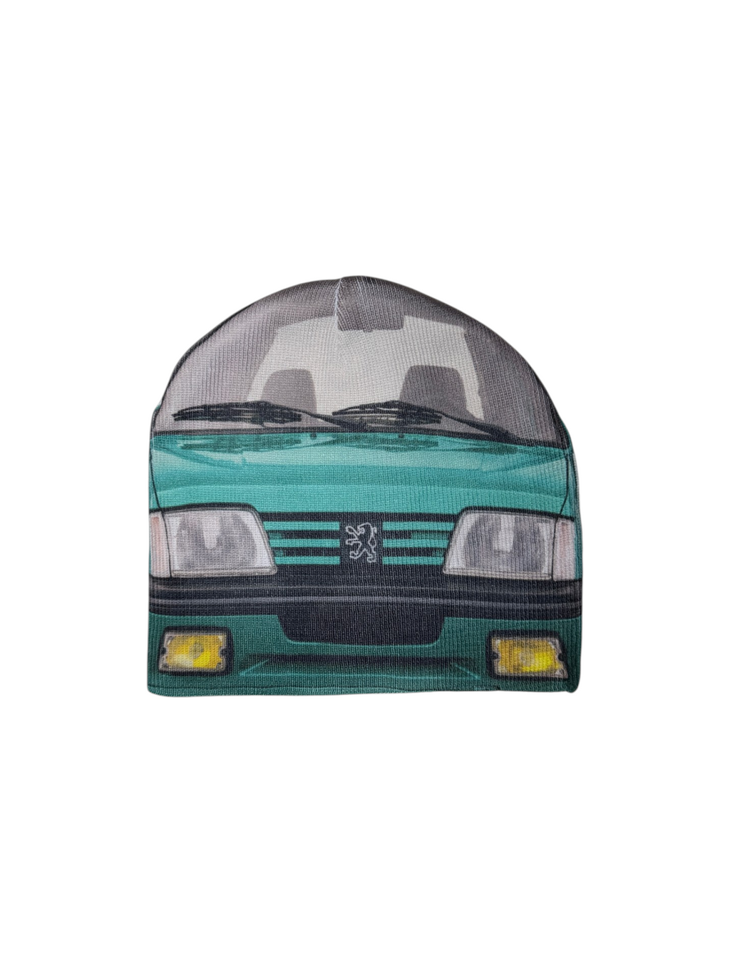 Beanie: Green Peugeot 205 GTI