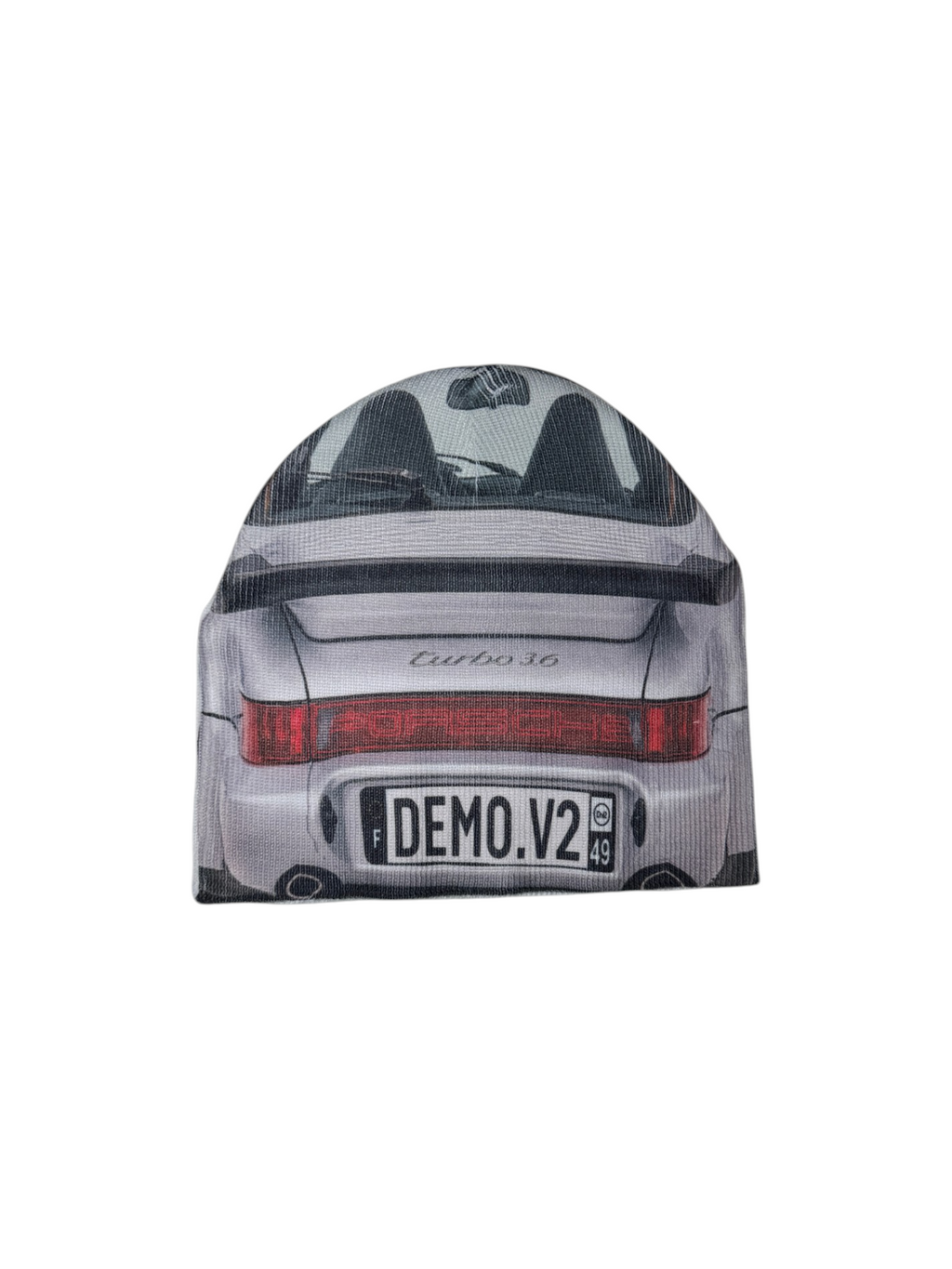 Beanie: Grey Porsche 911 964 Turbo