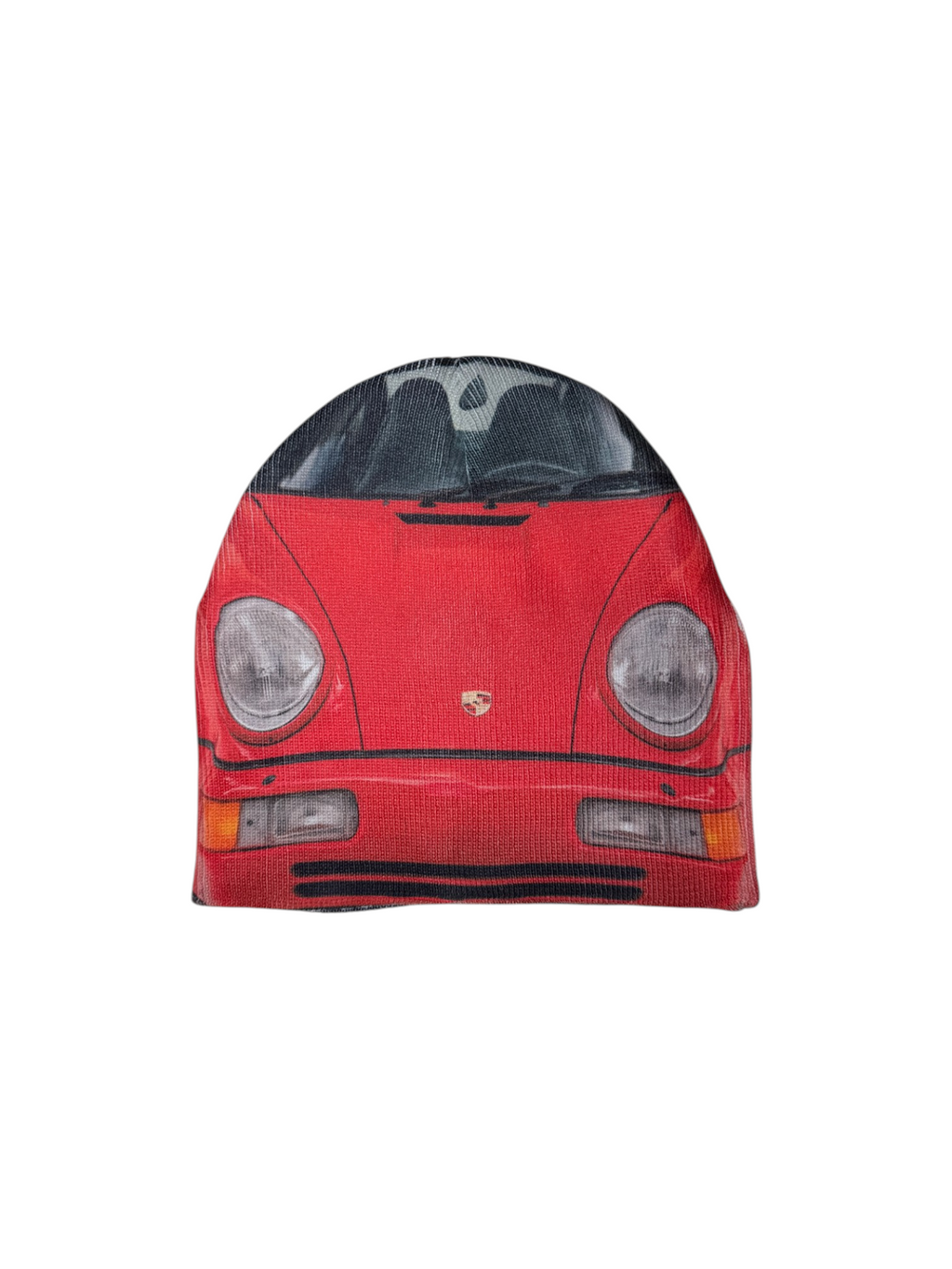 Beanie: Red Porsche 911 964 Turbo